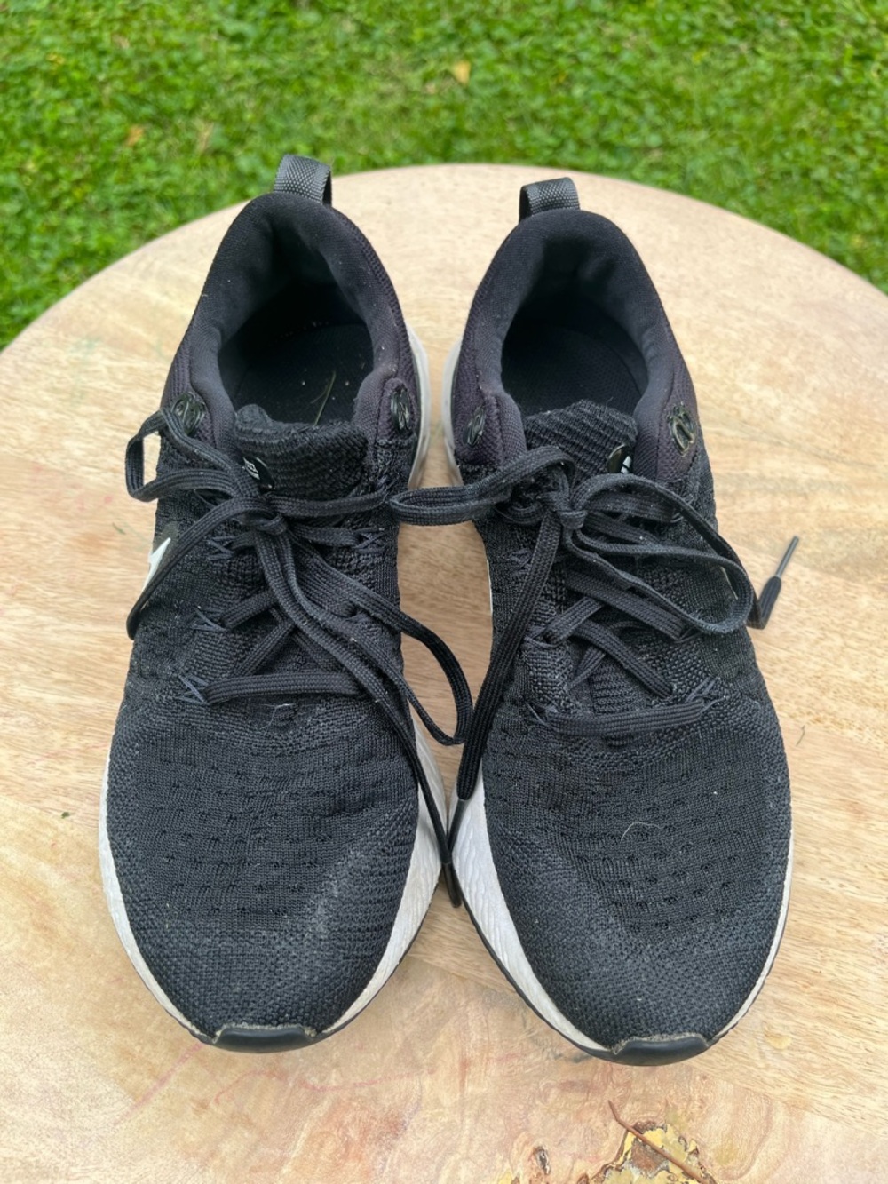 Nike React Infinity Run Flyknit 2 Black and White